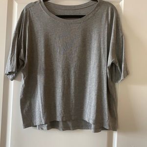Lululemon Grey Cotton Tee